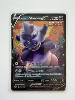 Galarian Slowking V - 099/198 - SWSH06: Chilling Reign- Ultra Rare Pokemon - NM - Image 1