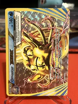 Omastar BREAK 19/124 BREAK Rare Fates Collide Pokemon Moderately Played - Image 1