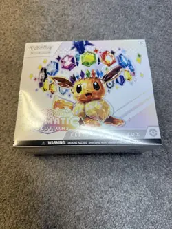 Pokemon PRISMATIC EVOLUTIONS Elite Trainer Box ETB New Sealed 2x small tears - Image 1