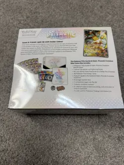 Pokemon PRISMATIC EVOLUTIONS Elite Trainer Box ETB New Sealed 2x small tears - Image 2