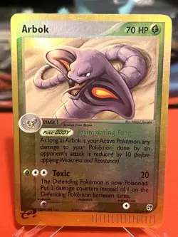 Arbok 29/100 Uncommon Sandstorm Pokemon Reverse Holo Lightly Played - Image 1