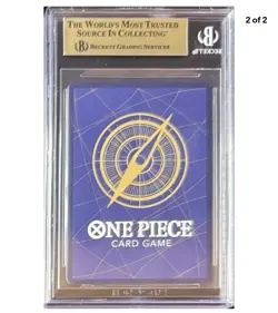 One Piece Promos Monkey D Luffy Silver Foil Championship 2023 Celebration BGS 10 - Image 2