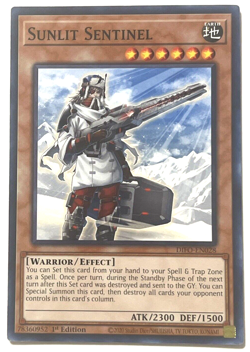 YuGiOh! - Sunlit Sentinel - Common - Image 1
