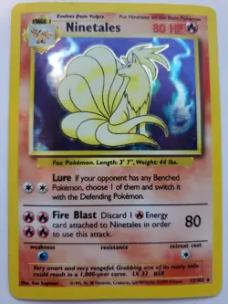 Niletales Base Set Holo Pokemon Card WOTC - Image 1