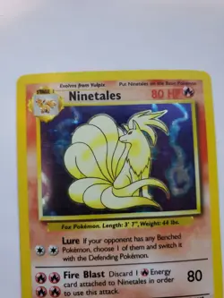 Niletales Base Set Holo Pokemon Card WOTC - Image 4