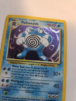 Poliwrath Base Set Pokemon Card Base WOTC - Image 5