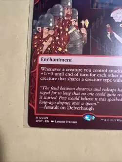 MTG Shared Animosity WOT 0049 R NM Regular - Image 3