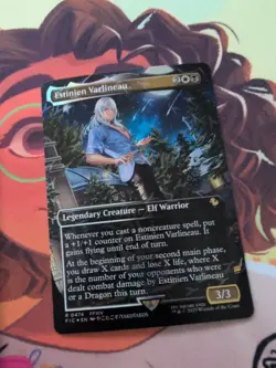 Magic Final Fantasy Chocobo Track Foil - Emet-Selch, Estinien + Lands & Matoya - Image 5
