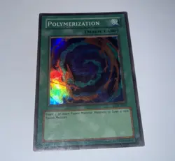 Yugioh Polymerization LOB-E047 Super Rare Unl (D) - Image 1