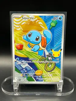 2026 Pokemon MEP EN Squirtle 039 Black Star Promo **Fresh Pull** - Image 1
