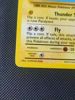Pokemon TCG Flying Pikachu 110/108 Rare Secret Evolutions - Image 5
