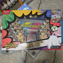 Pokemon Mega Evolution Ascended Heroes Premium Poster Collection Mega Gardevoir - Image 1