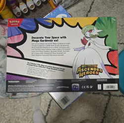 Pokemon Mega Evolution Ascended Heroes Premium Poster Collection Mega Gardevoir - Image 2