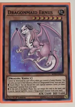 ×3 Dragonmaid Ernus MYFI-EN015 Super Rare 1st Edition Yugioh TCG Lot NM/M - Image 2