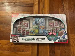 Pokemon TCG Scarlet & Violet 151 Blooming Waters Premium Collection Box (SEALED) - Image 1