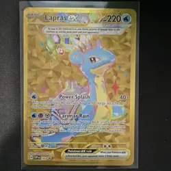 The Pokemon Company Lapras ex 164 SVP Scarlet & Violet Promo Holo English 220 HP - Image 1