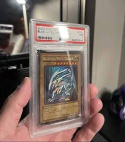 Yu-Gi-Oh! Starter Deck Kaiba Blue-Eyes White Dragon SDK-001 PSA 7 - Image 2