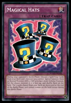Magical Hats (A) King of Games: Yugi's Legendary Decks #YGLD-ENA38 - Image 1