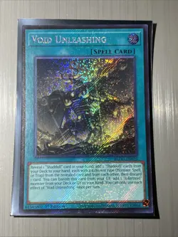 Yugioh Void Unleashing BLGG-EN025 Secret Rare 1st Edition NM - Image 1