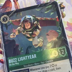 Buzz Lightyear On the Way Lorcana Wilds Unknown Disney Parks Exclusive Promo - Image 2