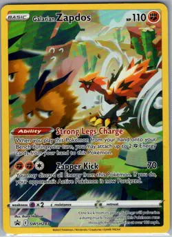 Galarian Zapdos SWSH283 SWSH: Sword & Shield Promo Cards - Pokemon Card - NM - Image 1