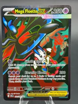 Pokemon Card - Mega Floette ex - Full Art Ultra Rare 101/086 Chaos Rising NM - Image 1