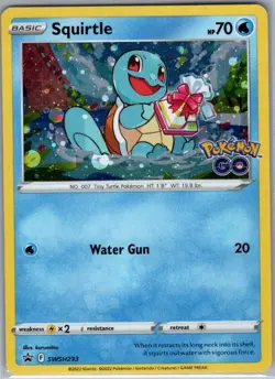 Squirtle SWSH233 SWSH: Sword & Shield Promo Cards - Pokemon Card - NM - Image 1