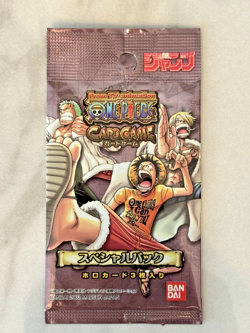 2002 Bandai One Piece Card Game Jump Special Pack Luffy Zoro Sanji Sealed - Image 1