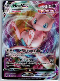 Mew VMAX 114/264 SWSH08: Fusion Strike - Pokemon Card - NM - Image 1
