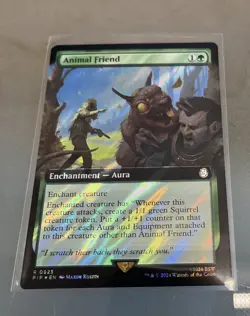 Animal Friend Extended Surge FOIL MTG Fallout NM - Image 1