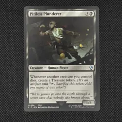 Pitiless Plunderer 281 Uncommon Commander: FINAL FANTASY Magic: The Gathering NM - Image 1