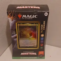 Wizards of the Coast MTG Commander Masters Sliver Swarm Deck 100 + Sample - Image 1