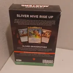 Wizards of the Coast MTG Commander Masters Sliver Swarm Deck 100 + Sample - Image 2