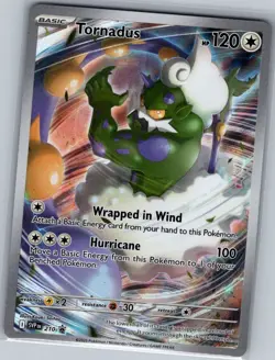 Tornadus SVP 210 SV: Scarlet & Violet Promo Cards - Pokemon Card - NM - Image 1
