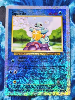 🎆 Squirtle 95/110 Reverse Legendary Collection Fireworks Holo Wotc Pokemon TCG - Image 1
