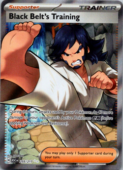 Black Belt's Training 255/217 Ascended Heroes Ultra Rare NM - Image 1