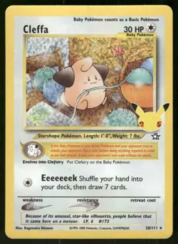 Pokemon Tcg Cleffa #20 Pokemon Celebrations NM - Image 1