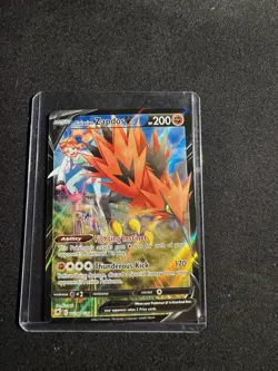 Pokemon TCG Galarian Zapdos V : Astral Radiance Trainer Gallery Holo - Image 1