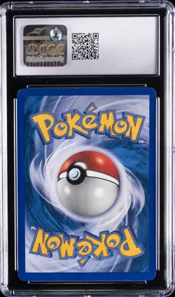 2002 POKEMON EXPEDITION REVERSE HOLO #2 AMPHAROS CGC 9 - Image 2