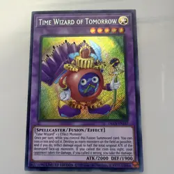 Yugioh - Time Wizard of Tomorrow DLCS-EN147 1st Edition Secret Rare NM - Image 1