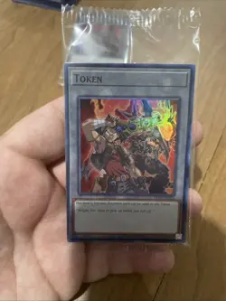 Axel & Volcanic Doomfire Yugioh SEALED TOKEN PROMO TKN5-EN033 +Bonus FREESHIP! - Image 1