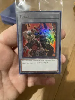 Axel & Volcanic Doomfire Yugioh SEALED TOKEN PROMO TKN5-EN033 +Bonus FREESHIP! - Image 4