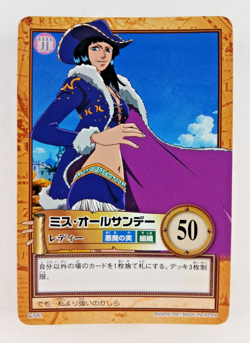Miss All Sunday, Lady - C541 - One Piece Carddass Hyper Battle card (2001 Japan) - Image 1