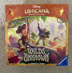 Disney Lorcana TCG Wilds Unknown Illumineer's Trove 8 packs - New/Factory Sealed - Image 1
