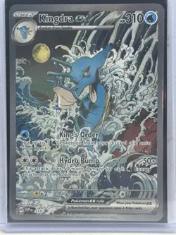 Pokemon Kingdra ex Promo Holo Card 131 Scarlet & Violet EX 310 HP English TCG - Image 1