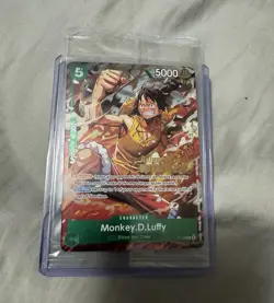 Monkey D. Luffy P-135 Pre Release winner promo card SEALED - Image 1