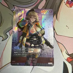 NIKKE Nivel Arena Anis ST01-010 UR Holo Anime Waifu Trading Card - Image 1