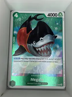 EB04-018 Megalo English R One Piece TCG Card Game - Image 1