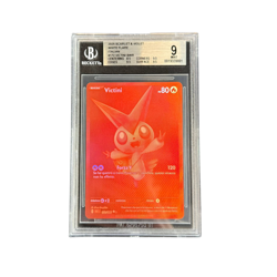 Pokemon Card Italian - Victini Red #172 - WHT Fuoco Bianco - BGS 9 MINT - Image 2