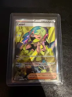 Canari 257/217 Ascended Heroes Full Art Trainer Ultra Rare Pokemon Card - Image 1